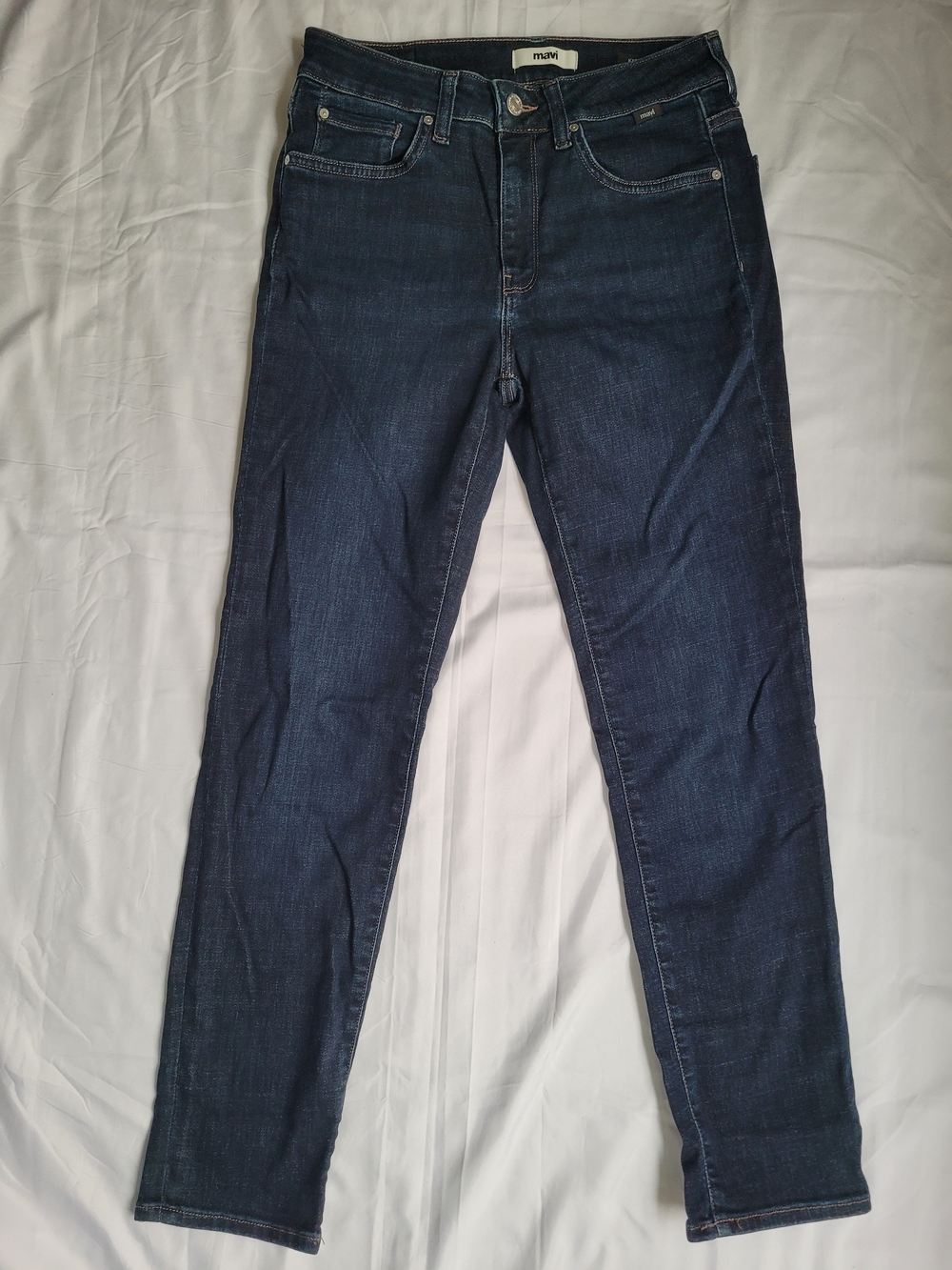 Mavi Denim Women's 26/28 Kathleen Highrise Slim Boyfriend Jeans